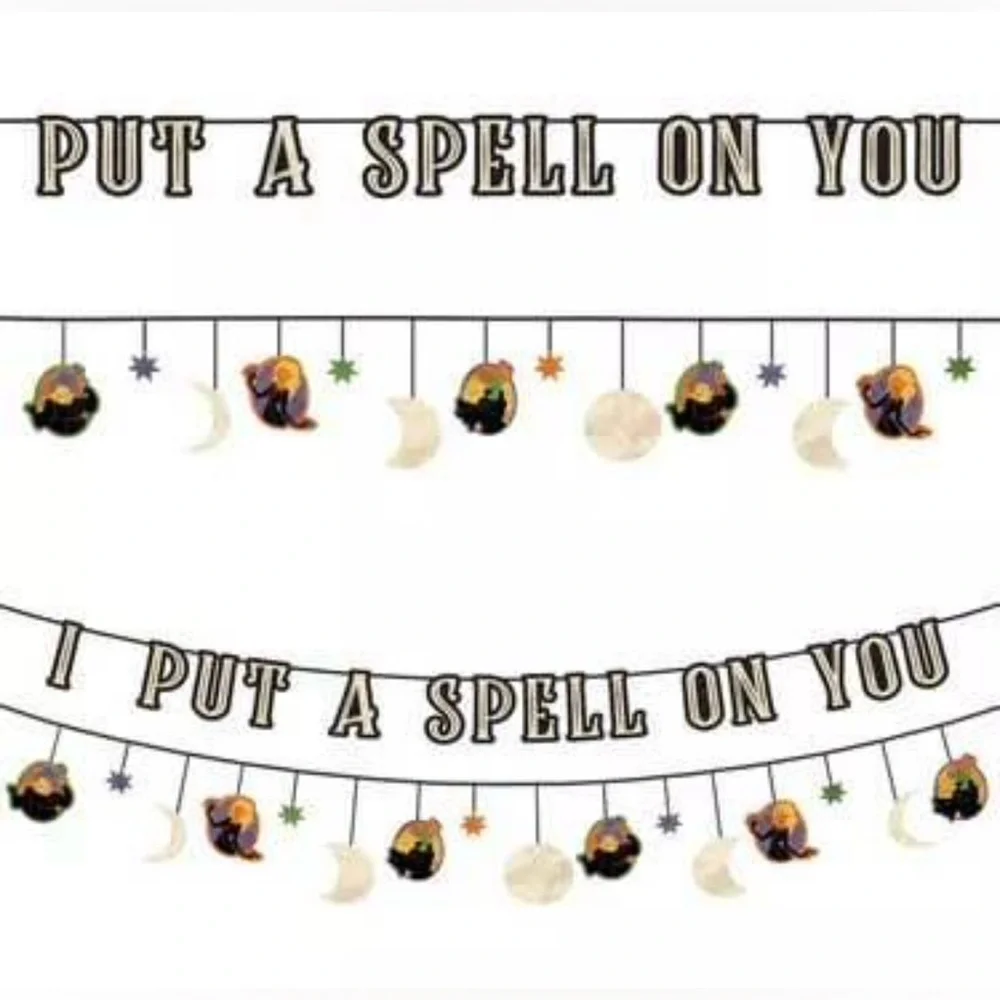 Hocus Pocus Halloween Party Banner
